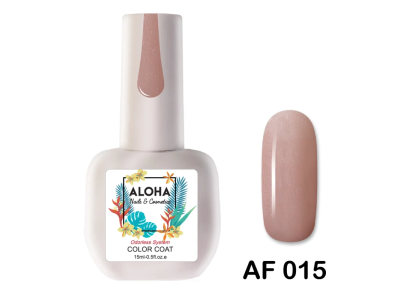 Aloha Ημιμόνιμο AF015 Nude With Shimmer-Nude Με Ελαφριά Λάμψη 15ml product image