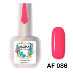 Aloha Ημιμόνιμο AF086 Neon Rose-Τριανταφυλλί Neon 15ml - 2