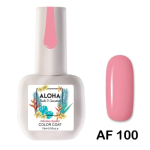 Aloha Ημιμόνιμο AF100 Nude Pink Pastel-Nude Ροζ Παστέλ 15ml