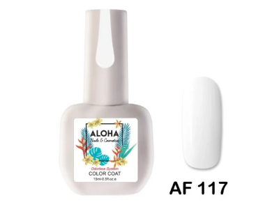 Aloha Ημιμόνιμο AF117 White-Λευκό 15ml