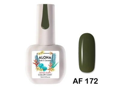 Aloha Ημιμόνιμο AF172 Dark Olive Gray-Γκρι Λαδί Σκούρο 15ml product image