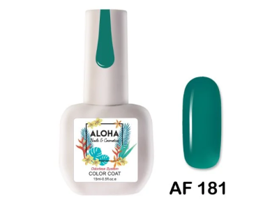 Aloha Ημιμόνιμο AF181 Ultramarine Green-Πράσινο Φωτεινό 15ml