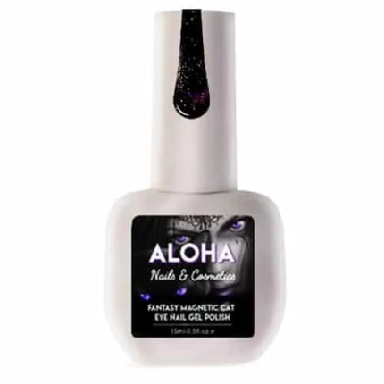 Aloha Ημιμόνιμο Fantasy Cat Eye FC003 Μωβ Ματζέντα/Χρυσό 15ml