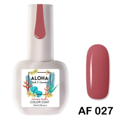 Aloha Ημιμόνιμο Καφέ Τριανταφυλλί AF027