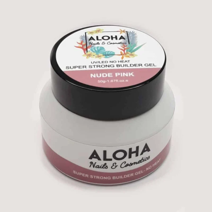 Aloha Super Strong Gel Χτισίματος No Heat Nude Pink 50g