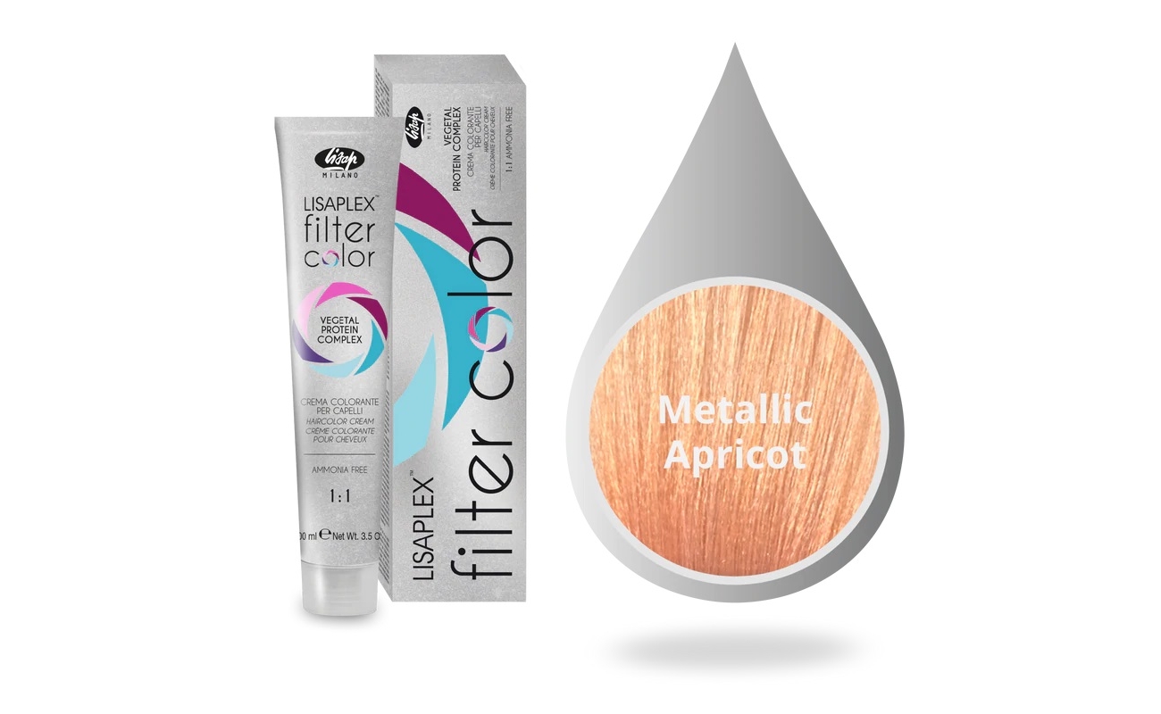 Lisap Milano Lisaplex Filter Color Metallic Apricot 100ml