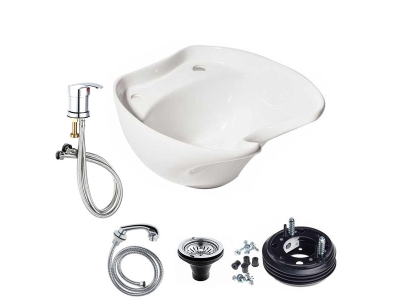 Άσπρο Σετ Λουτήρα HB 8009