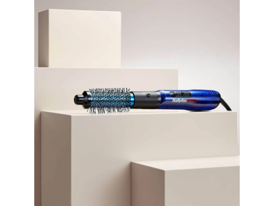Babyliss Ηλεκτρική Βούρτσα Pro Blue Lightning Κεραμική και με Αέρα για Μπούκλες 700W