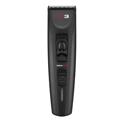 Babyliss Pro FX3 Clipper Κουρευτική Μηχανή Μαύρη FXX3CBE