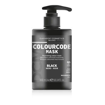 DCM Μάσκα με Χρώμα Color Code Mask Mαύρο 300ml