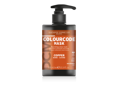 DCM Μάσκα με Χρώμα Color Code Mask Χάλκινο 300ml