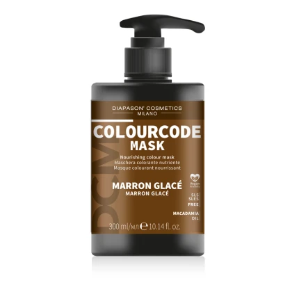 DCM Μάσκα με Χρώμα Color Code Mask Marron Glace 300ml