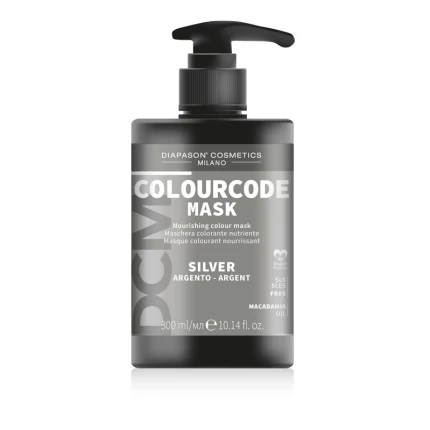 DCM Μάσκα με Χρώμα Color Code Mask Silver Χρώμα 300ml
