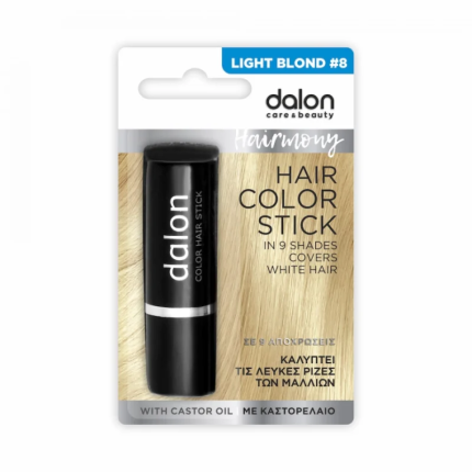 Dalon Hair Color Stick Ξανθό Ανοιχτό #8 4.5g - 2