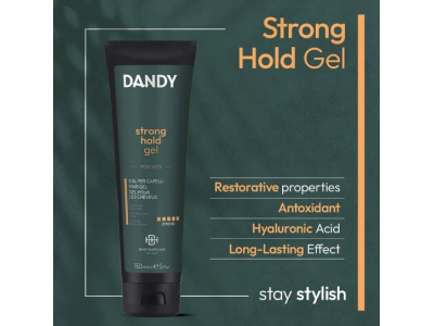 Dandy Strong Hold Wax Gel 150ml product image