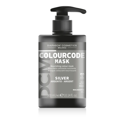 DCM Μάσκα με Χρώμα Color Code Mask Silver Χρώμα 300ml