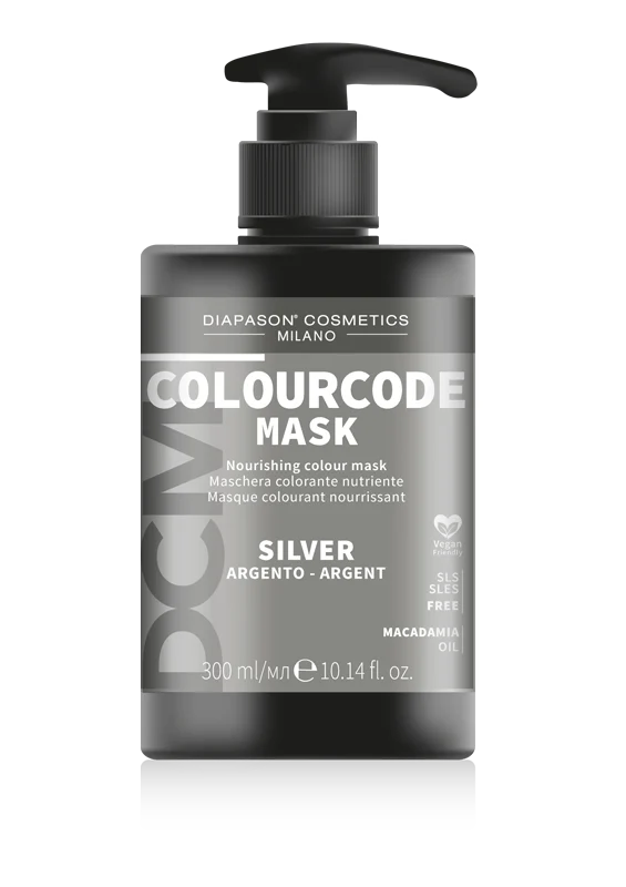 DCM Μάσκα με Χρώμα Color Code Mask Silver Χρώμα 300ml - ΕΙΔΗ ΚΟΜΜΩΤΗΡΙΟΥ DCM Μάσκα με Χρώμα Color Code Mask Silver Χρώμα 300ml