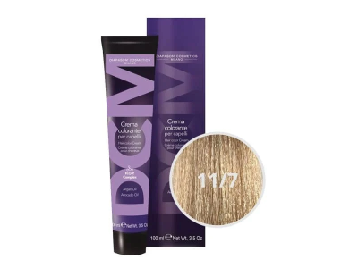 DCM Βαφή Μαλλιών Super Lightener 11/7 Extra Πολύ Ανοιχτό Ξανθό Μπεζ 100ml