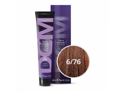 DCM Βαφή Μαλλιών 6/76 Σκούρο Χάλκινο Μπεζ 100ml