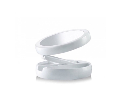 Αναδιπλούμενος Διπλός Μεγεθυντικός Καθρέφτης Με Φωτισμό Led