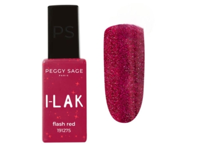 Peggy Sage I-LAK Ημιμόνιμο Βερνίκι Νυχιών Flash Red 11ml