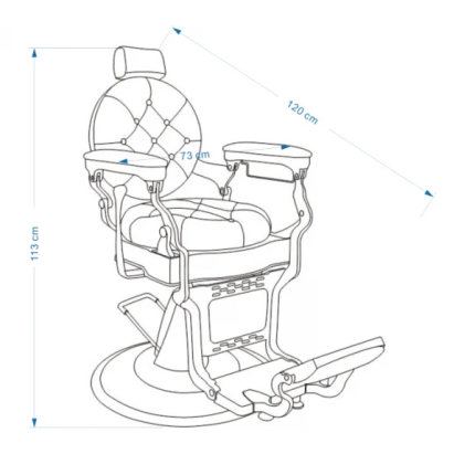 Καρέκλα Barber BC1230 - 2
