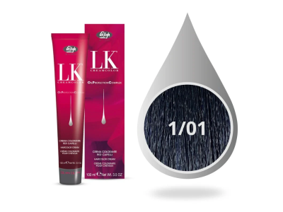 Lisap Milano OPC Βαφή Μαλλιών 1/01 Μαύρο Μπλε  100ml product image