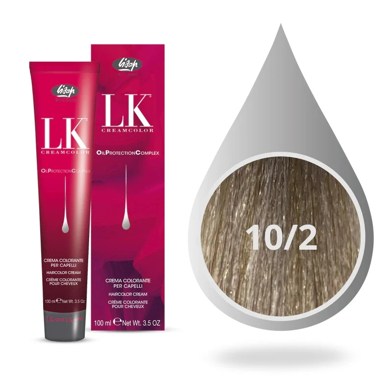 Lisap Milano OPC Βαφή Μαλλιών 10/2 Κατάξανθο Σαντρέ Plus 100ml - Lisap Milano LK OPC 100ml Lisap Milano OPC Βαφή Μαλλιών 10/2 Κατάξανθο Σαντρέ Plus 100ml