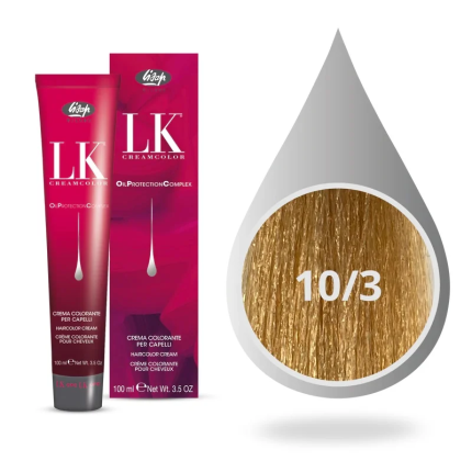 Lisap Milano OPC Βαφή Μαλλιών 10/3 Κατάξανθο Ντορέ Plus 100ml
