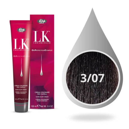 Lisap Milano OPC Βαφή Μαλλιών 3/07 Καστανό Σκούρο Τροπικό 100ml