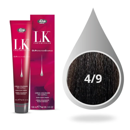 Lisap Milano OPC Βαφή Μαλλιών 4/9 Καστανό Ψυχρό Καφέ 100ml