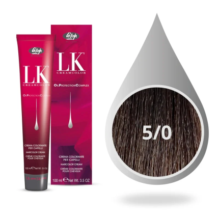 Lisap Milano OPC Βαφή Μαλλιών 5/0 Καστανό Ανοιχτό 100ml
