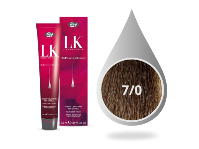 Lisap Milano OPC Βαφή Μαλλιών 7/0 Ξανθό 100ml