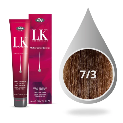 Lisap Milano OPC Βαφή Μαλλιών 7/3 Ξανθό Ντορέ 100ml