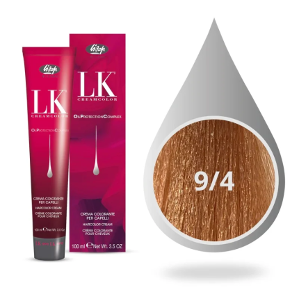 Lisap Milano OPC Βαφή Μαλλιών 9/4 Κατάξανθο Μαονί 100ml