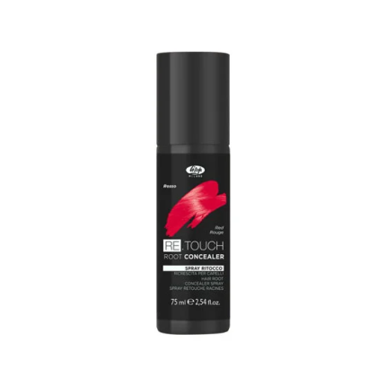 Lisap Milano Retouch Spray Για Τις Ρίζες Κόκκινο 75ml