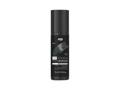 Lisap Milano Retouch Spray Για Τις Ρίζες Μαύρο 75ml