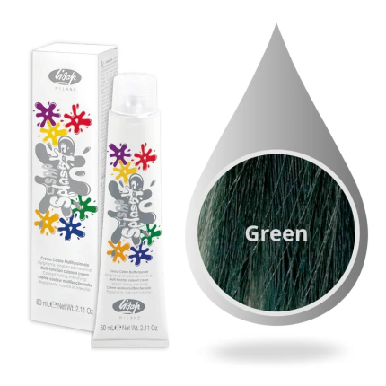 Lisap Milano Splasher Βαφή Πράσινο 60ml