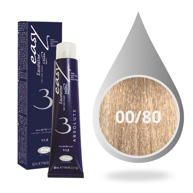 Lisap Milano Βαφή Μαλλιών Absolute 3 Χωρίς Αμμωνία 00/80 Tone Μαργαριτάρι 60ml - Lisap Milano Absolute 3 Ammonia Free 60ml Lisap Milano Βαφή Μαλλιών Absolute 3 Χωρίς Αμμωνία 00/80 Tone Μαργαριτάρι 60ml