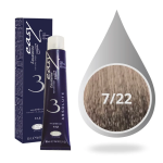 Lisap Milano Βαφή Μαλλιών Absolute 3 Χωρίς Αμμωνία 7/22 Ξανθό Ματ 60ml - 2