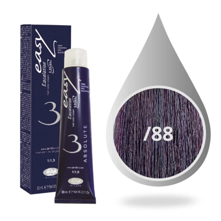 Lisap Milano Βαφή Μαλλιών Absolute 3 Χωρίς Αμμωνία /88 Mix Βιολετί 60ml