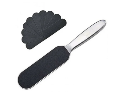 Μεταλλική Ράσπα Ποδιών Με 10 Ανταλλακτικά