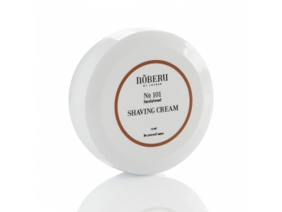 Noberu Shaving Cream Sandalwood No101 75ml