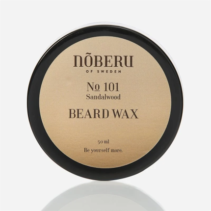 Noberu Beard Wax Sandalwood Strong Hold No101 50ml - 2