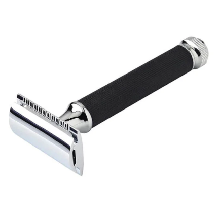 Pearl Shaving Safety Razor Black Twist To Open t-121