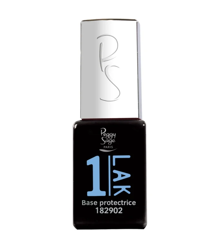 Peggy Sage 1-LAK Protective Base Coat UV&LED 5ml - Peggy Sage 1-LAK Ημιμόνιμα Βερνίκια 3σε1 5ml Peggy Sage 1-LAK Protective Base Coat UV&LED 5ml