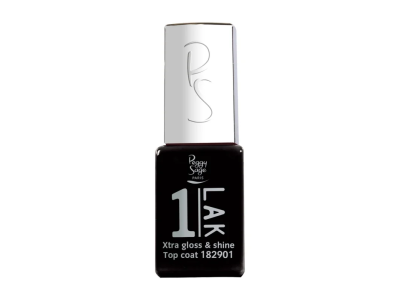 Peggy Sage 1-LAK Xtra Gloss & Shine Top Coat UV&LED 5ml product image