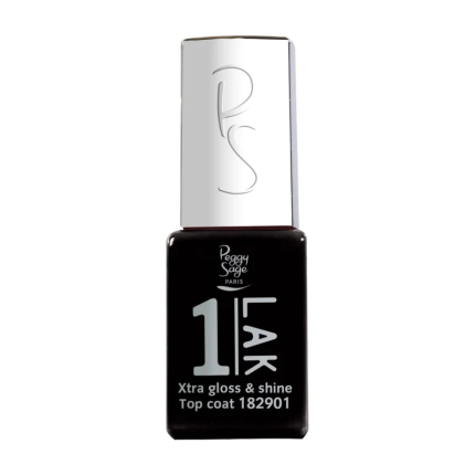 Peggy Sage 1-LAK Xtra Gloss & Shine Top Coat UV&LED 5ml