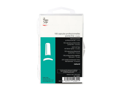 Peggy Sage Τips Κασετίνα Με Λεπτή Μύτη 100τμ product image