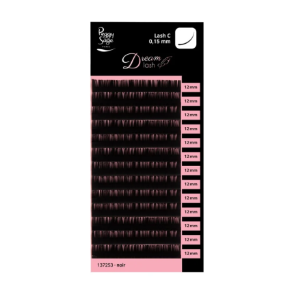 Peggy Sage Extension Βλεφαρίδων Κασετίνα Καμπύλη C/0.15mm/Ενιαίο Μέγεθος 12mm